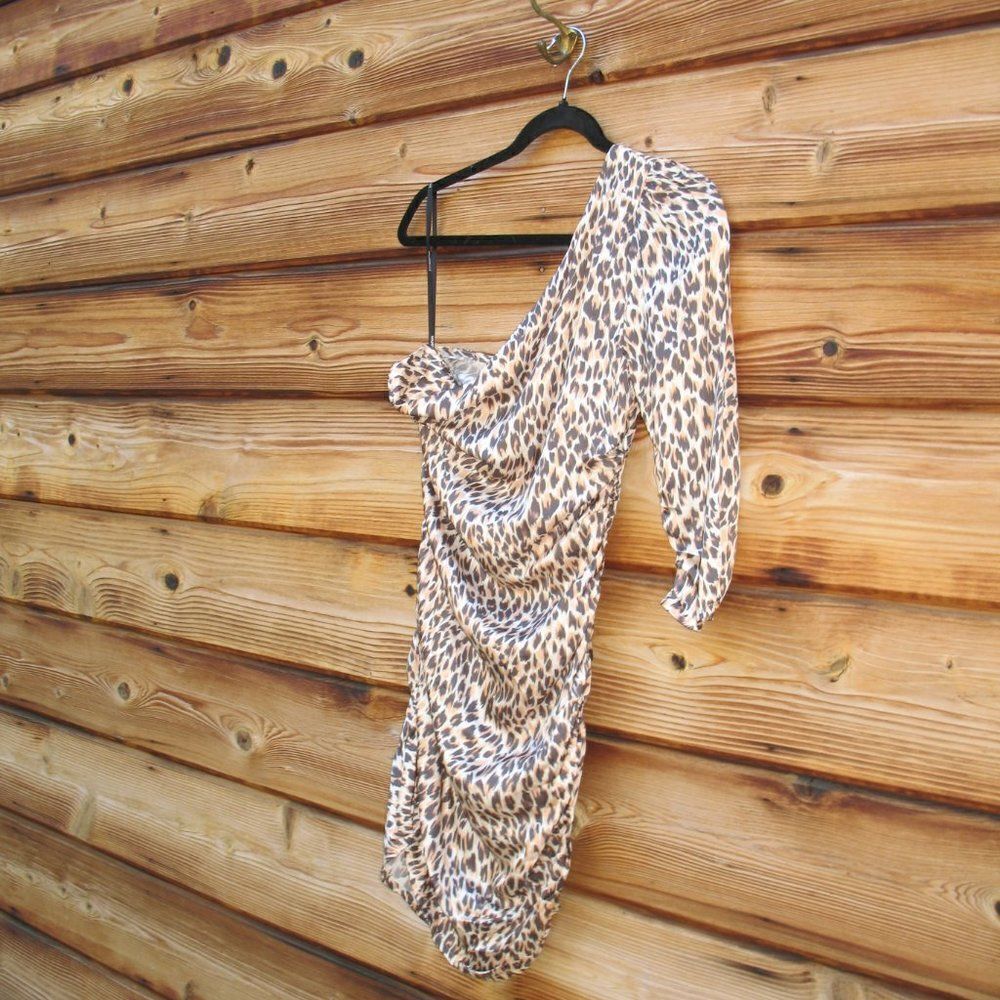 Revolve Majorelle Roberta Leopard Cheetah Print M… - image 4